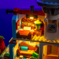 Preview: LMB 2.0 Version - LED-​Beleuchtungs-Set für LEGO® Disney Lilo and Stitch Beach House #43268